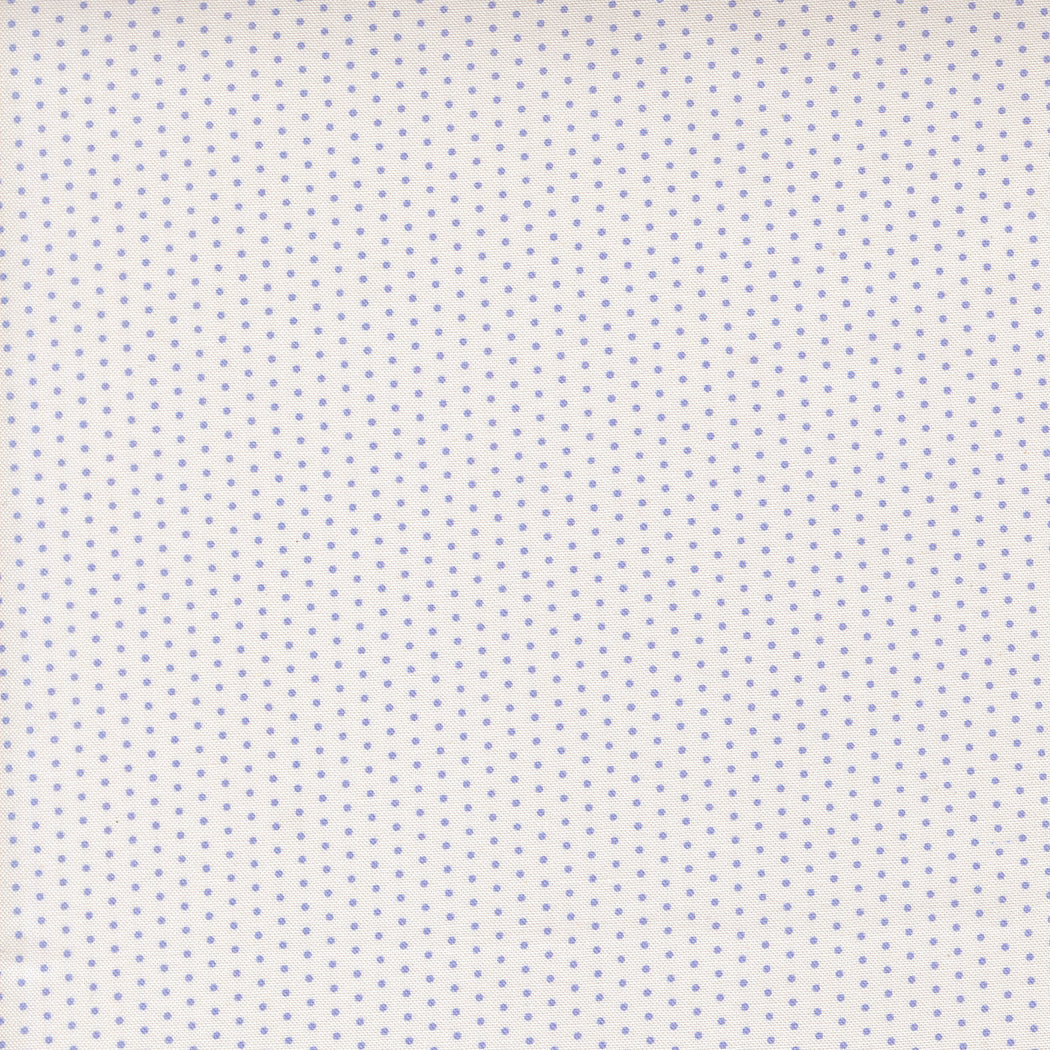 Gathered Bonbons Snowgoose in Lavender by Jen Kingwell for Moda – near-white with tiny mauve-grey specks (18300 11)