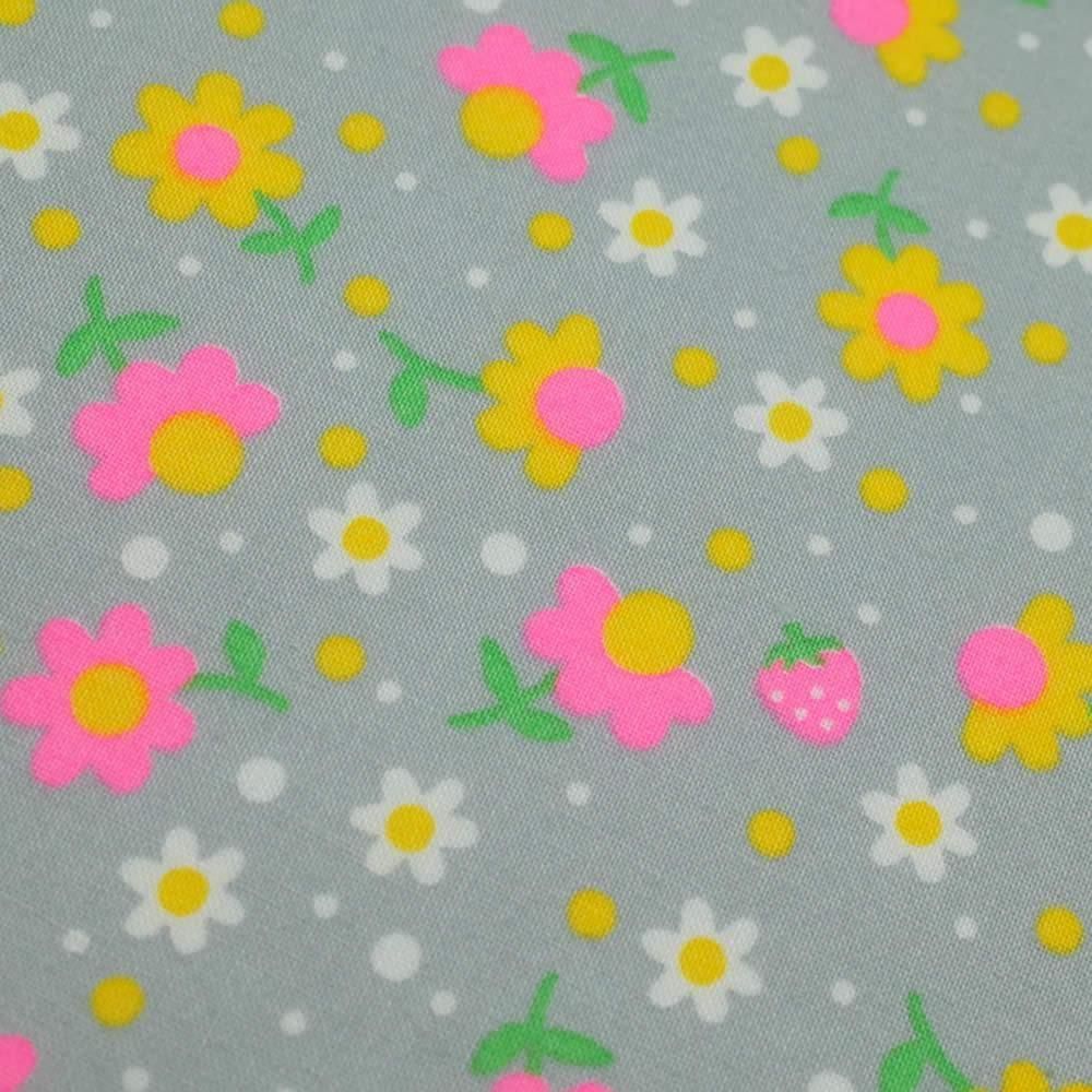 popollo fabric in Light Gray by Antique Fabric Pinks