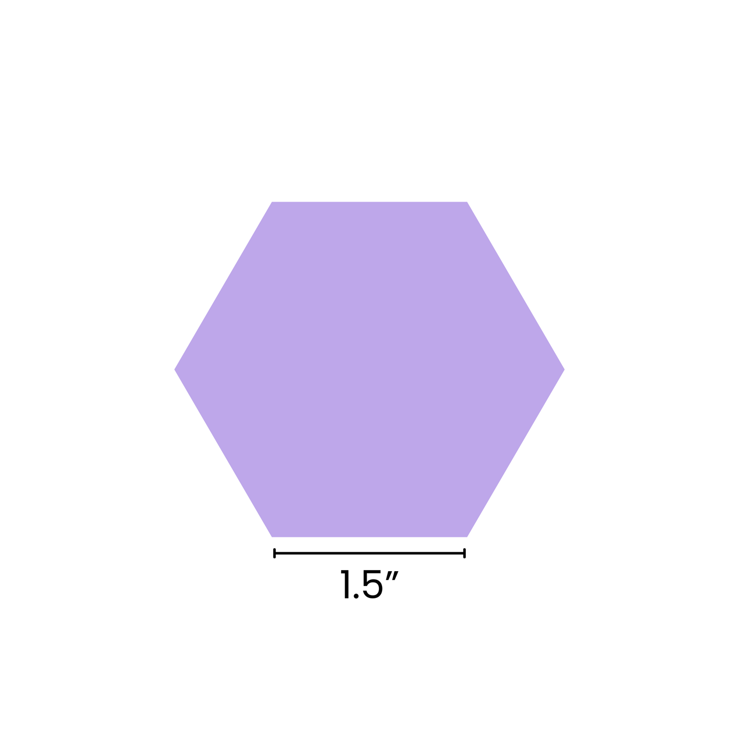 EPP Hexagon 1.5" Papers (100pk)