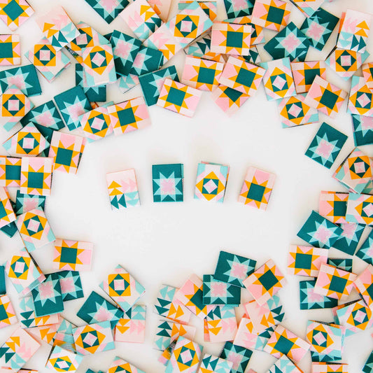 Quilt Block Multipack - Sew-In Labels by Sarah Hearts (8pk)