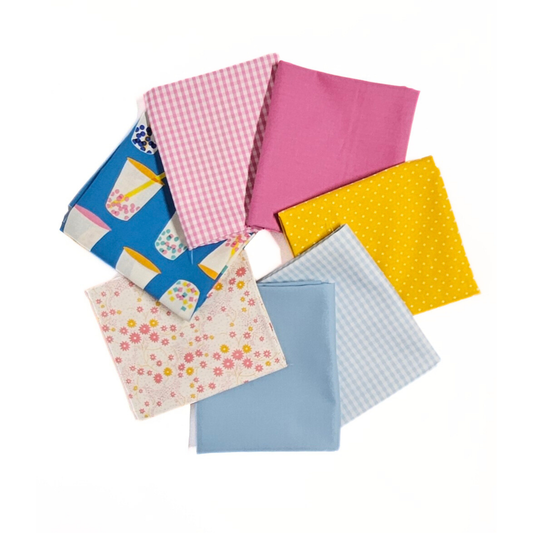 Sunny Picinic- Curated 7 Fat Quarter Bundle