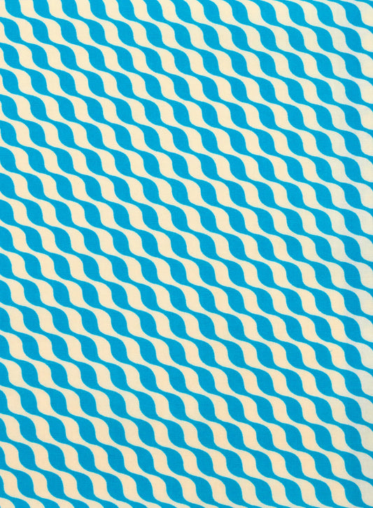Petit Pan Kifkif Cotton Coupon, Blue (50 x 70cm)