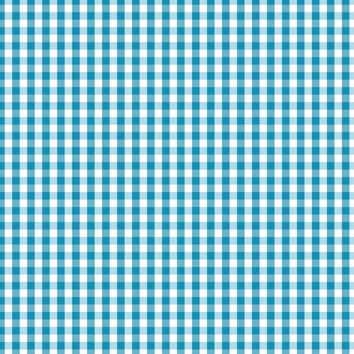 Devonstone Fundamentals 1/4" Check blender in Summer Bay (DV3011) fabric swatch