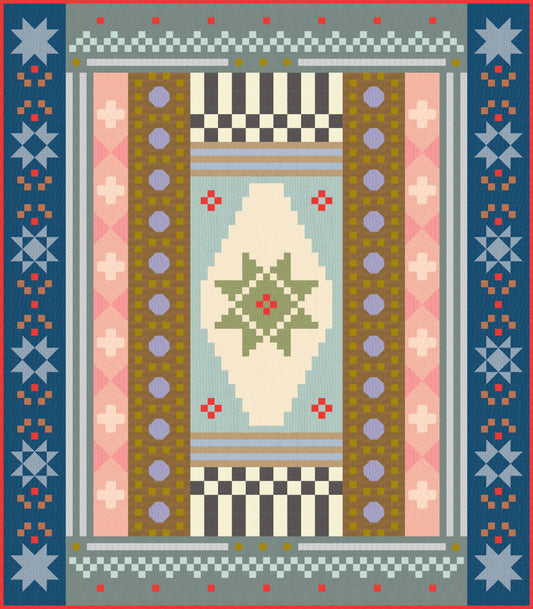 Homespun Collective Quilt Kit - A Block of the Month
