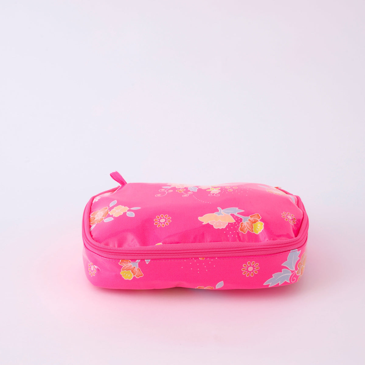 Petit Pan large sewing and travel case in Polska pink