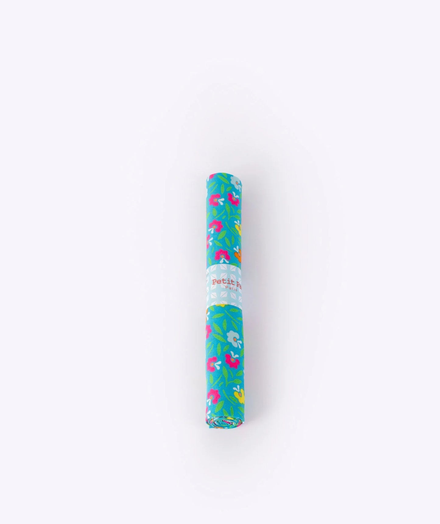 Petit Pan Petunia Cotton Coupon, Cyan (50 x 70cm)