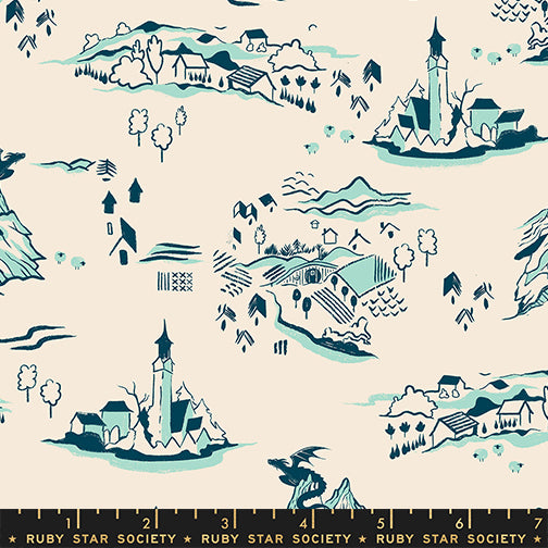 Fire Glow – Mountain Town – Frost – Ruby Star Society (RS2133 12)