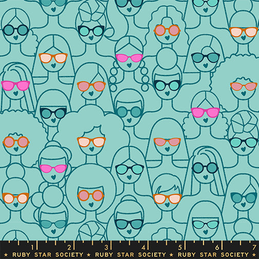 Poolside Too – Shine Girl Shine – Lagoon – Ruby Star Society (RS5202 15)