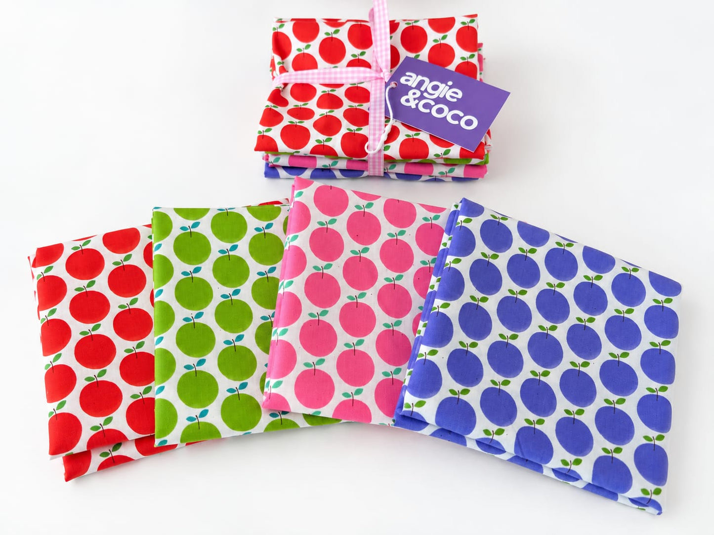 Orchard Pop – Curated 4 Fat Quarter Bundle – Sevenberry