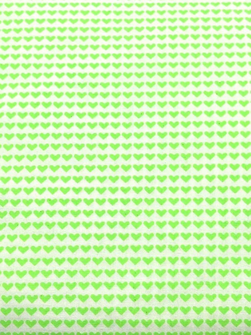 Petit Pan Love is All Cotton Coupon, Apple Green (50 x 70cm)
