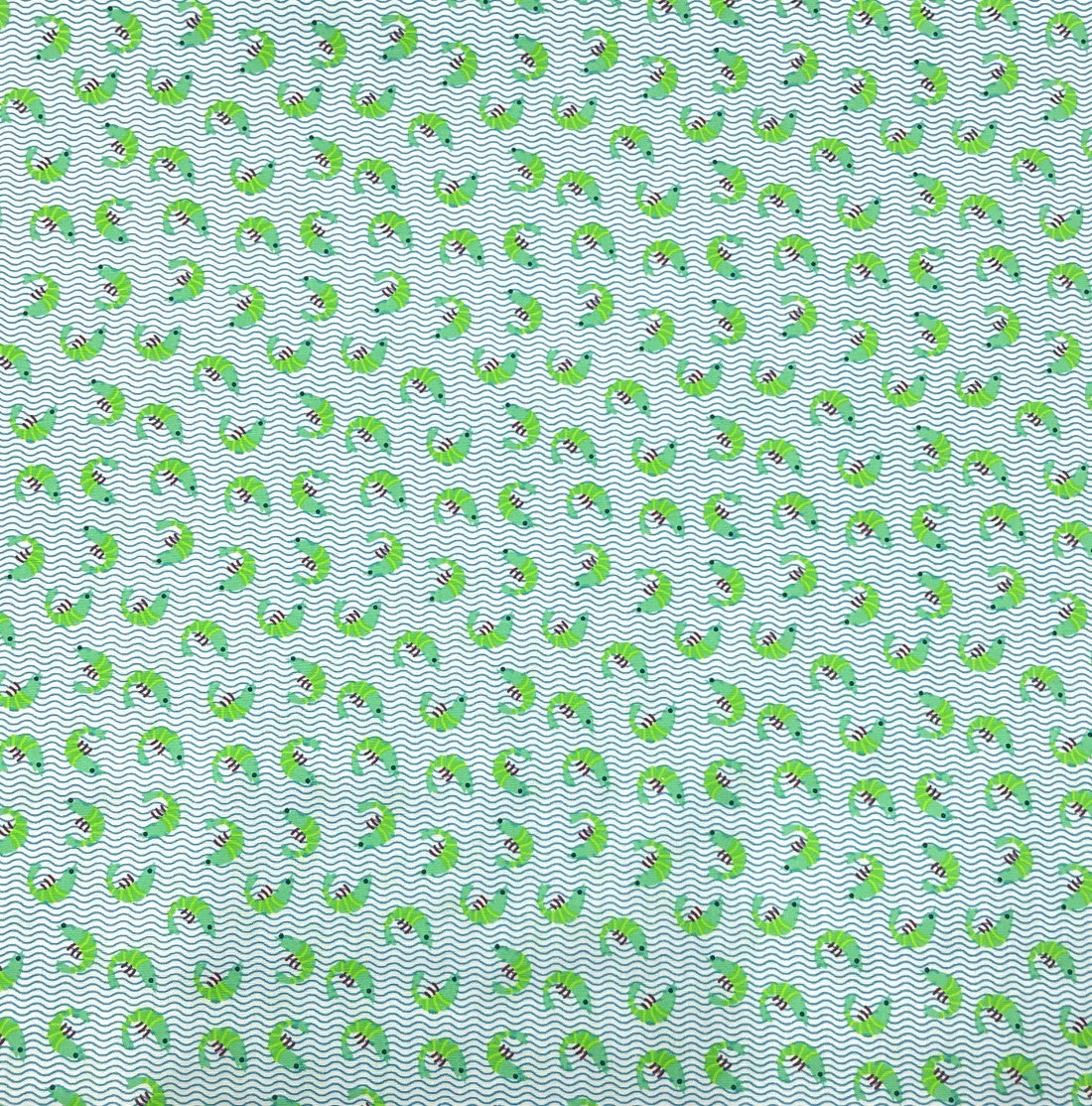 Petit Pan Krevett Cotton Coupon, Green (50 x 70cm)