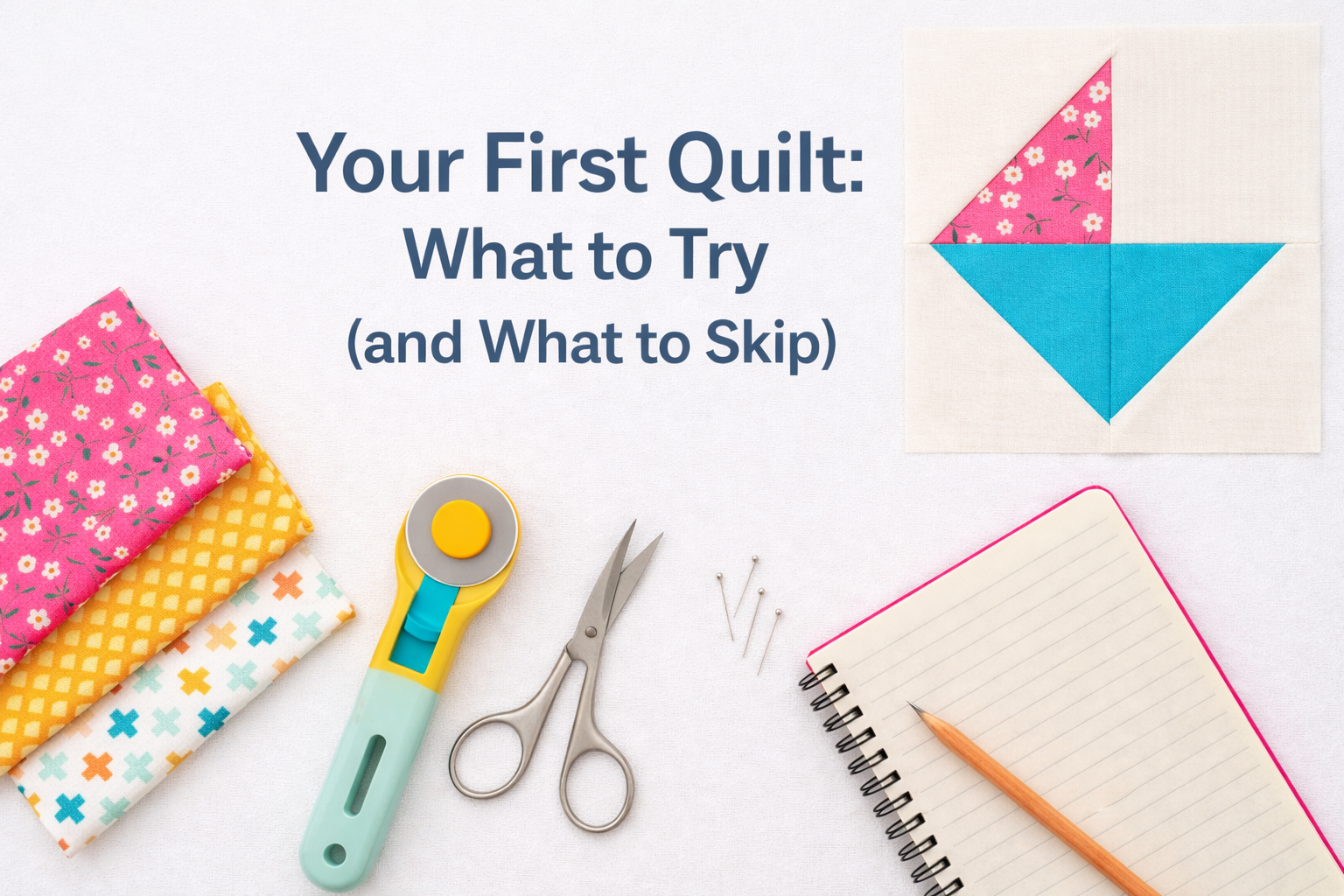 Your First Quilt: What to Try (and What to Skip)