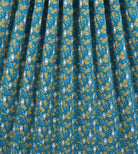Liberty x Miffy Prairie Day Tana Lawn in bright teal, further view of the fabric