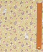 Liberty x Miffy A Sweet Birthday in Butter, one of four colourways in the fat eighth bundle