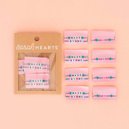 Made by Me Friendship Bracelet -Sew-In Labels by Sarah Hearts (6pk)
