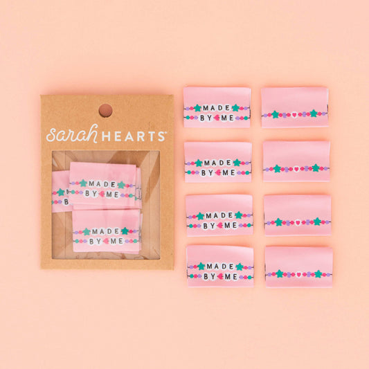 Made by Me Friendship Bracelet -Sew-In Labels by Sarah Hearts (6pk)