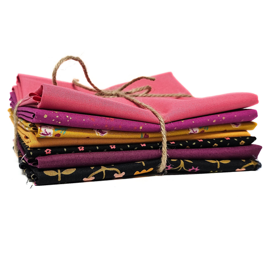 Wild Honey – Curated 7 Fat Quarter Bundle