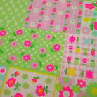 Kanon fabric in Mint Green by Antique Fabric Pinks