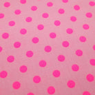 Retro Dot Light Pink close up