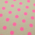 Retro Dot fabric in Vanilla White by Antique Fabric Pinks