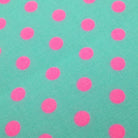 Retro Dot fabric in Light Blue by Antique Fabric Pinks