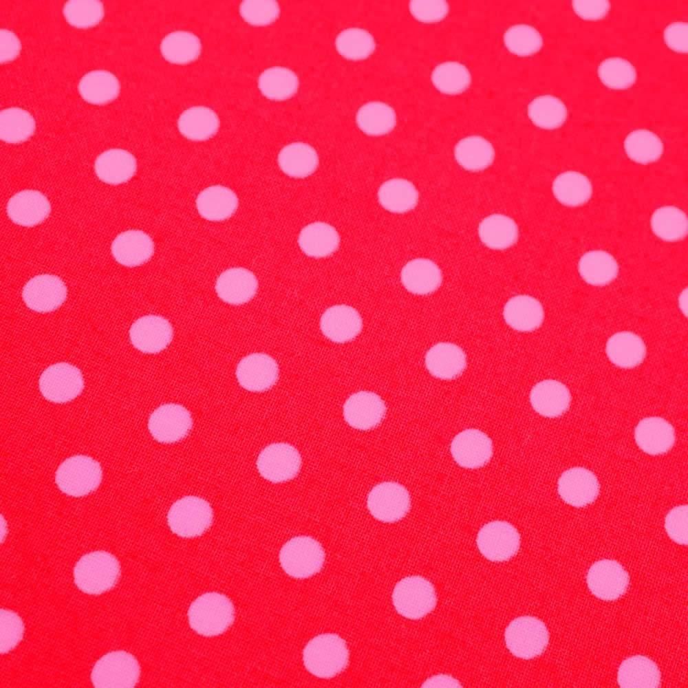 Retro Dot Red close up