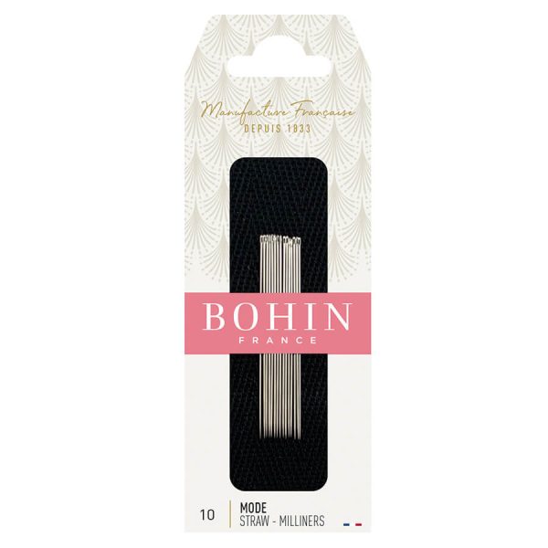 Bohin Milliner Needles No. 10 – Pack of 15