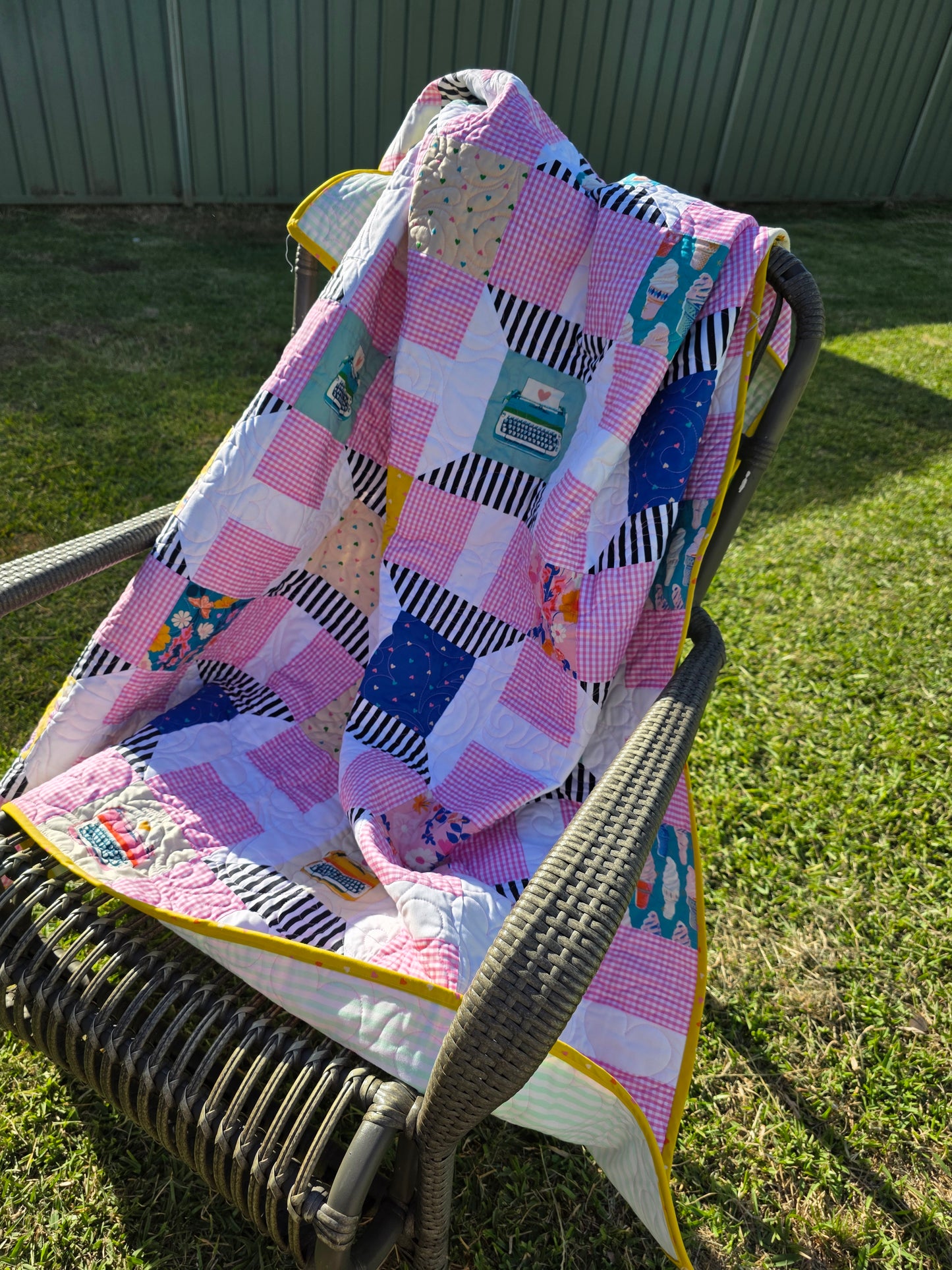 Strawberry Spools Quilt Kit – featuring Ruby Star Society’s Best Day Ever