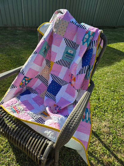 Strawberry Spools Quilt Kit – featuring Ruby Star Society’s Best Day Ever