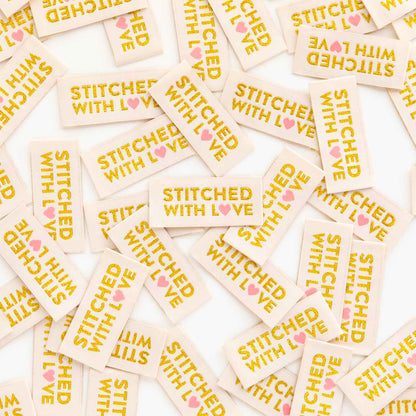 Stitched with Love - Sew-In Labels by Sarah Hearts (8pk)