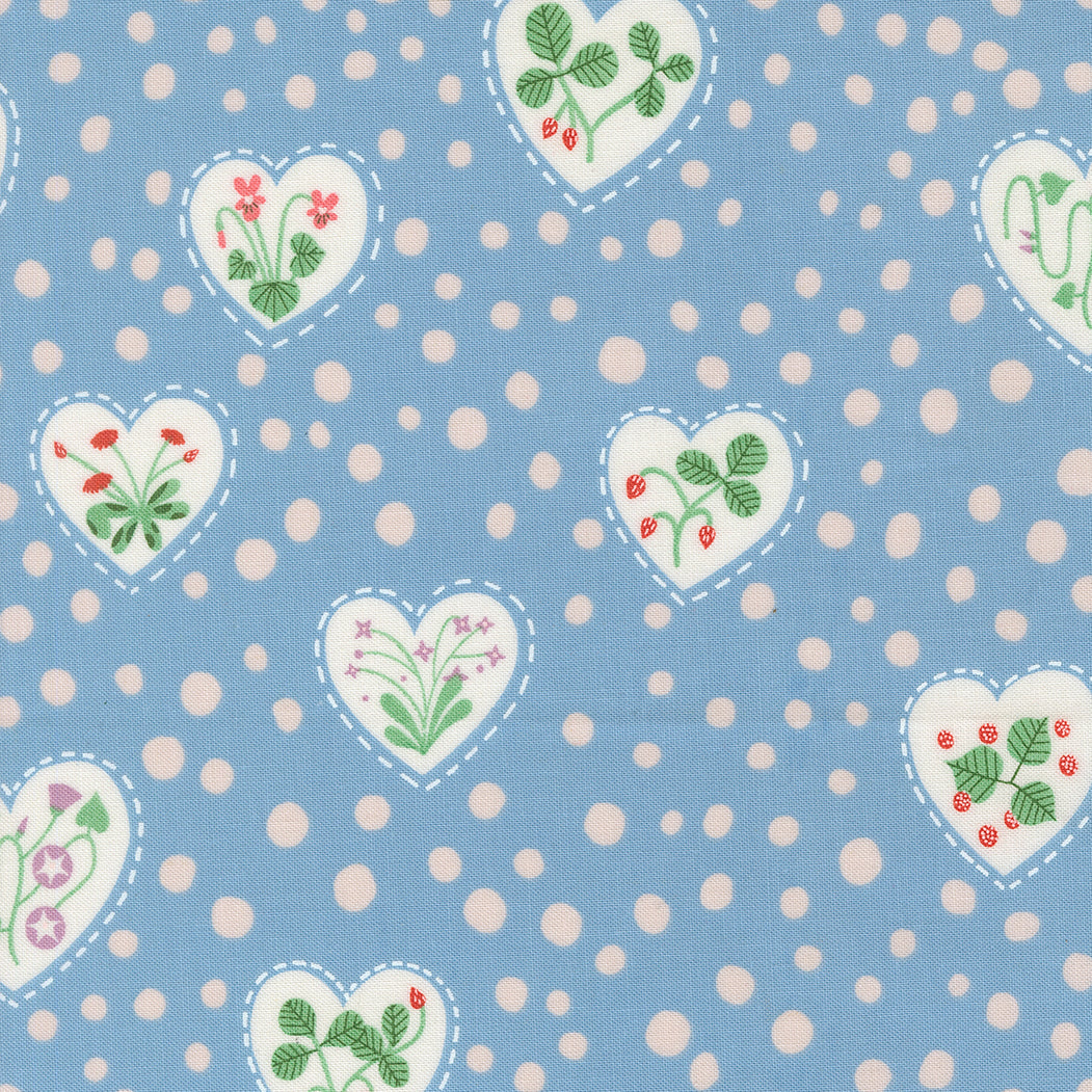Funny Valentine – Flower Heart – Sky – Lizzy House (37144 25)