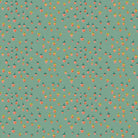 Heather Ross Favorites Field Strawberries in Teal by Heather Ross for Windham Fabrics – strawberry plants with leaves and runners on deep teal (50899D-13)