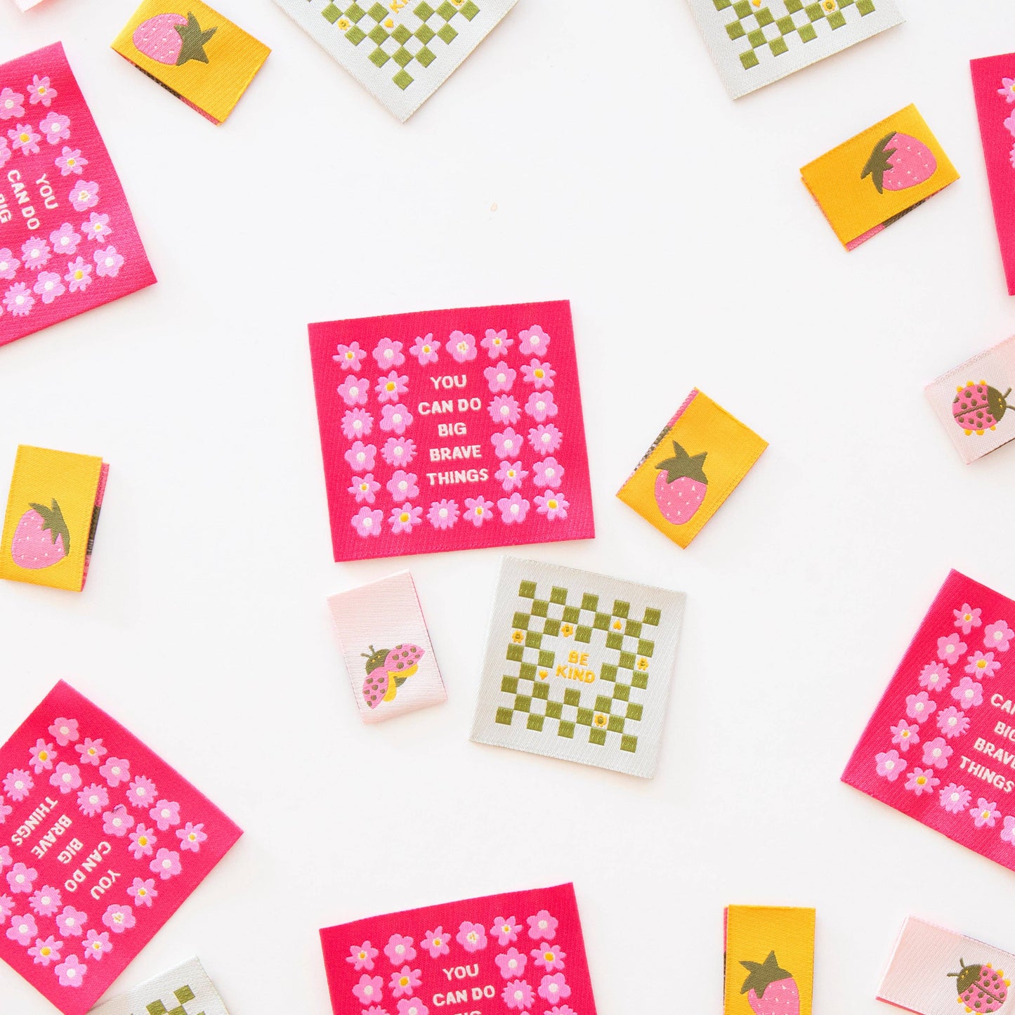 Joyful June Multipack Woven Sew-In Labels by Sarah Hearts (4pk)
