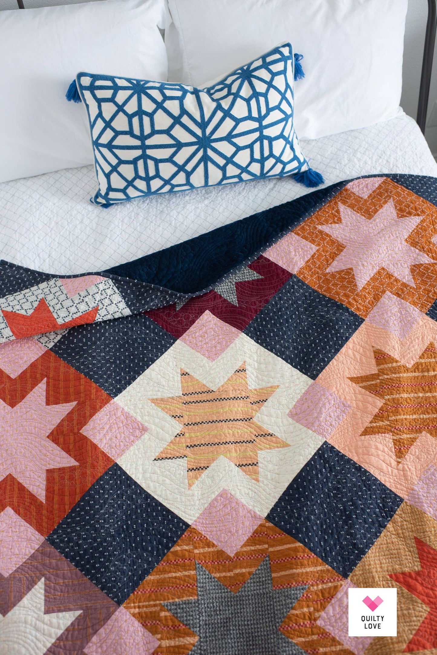 North Star Quilt Pattern – by Emily Dennis of Quilty Love