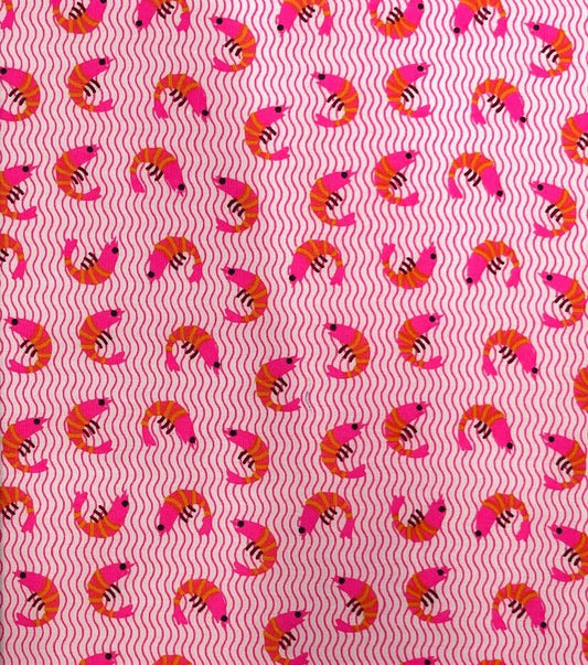 Petit Pan Krevett Cotton Coupon, Pink (50 x 70cm)