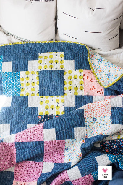 Hopscotch II Quilt Pattern – by Emily Dennis of Quilty Love