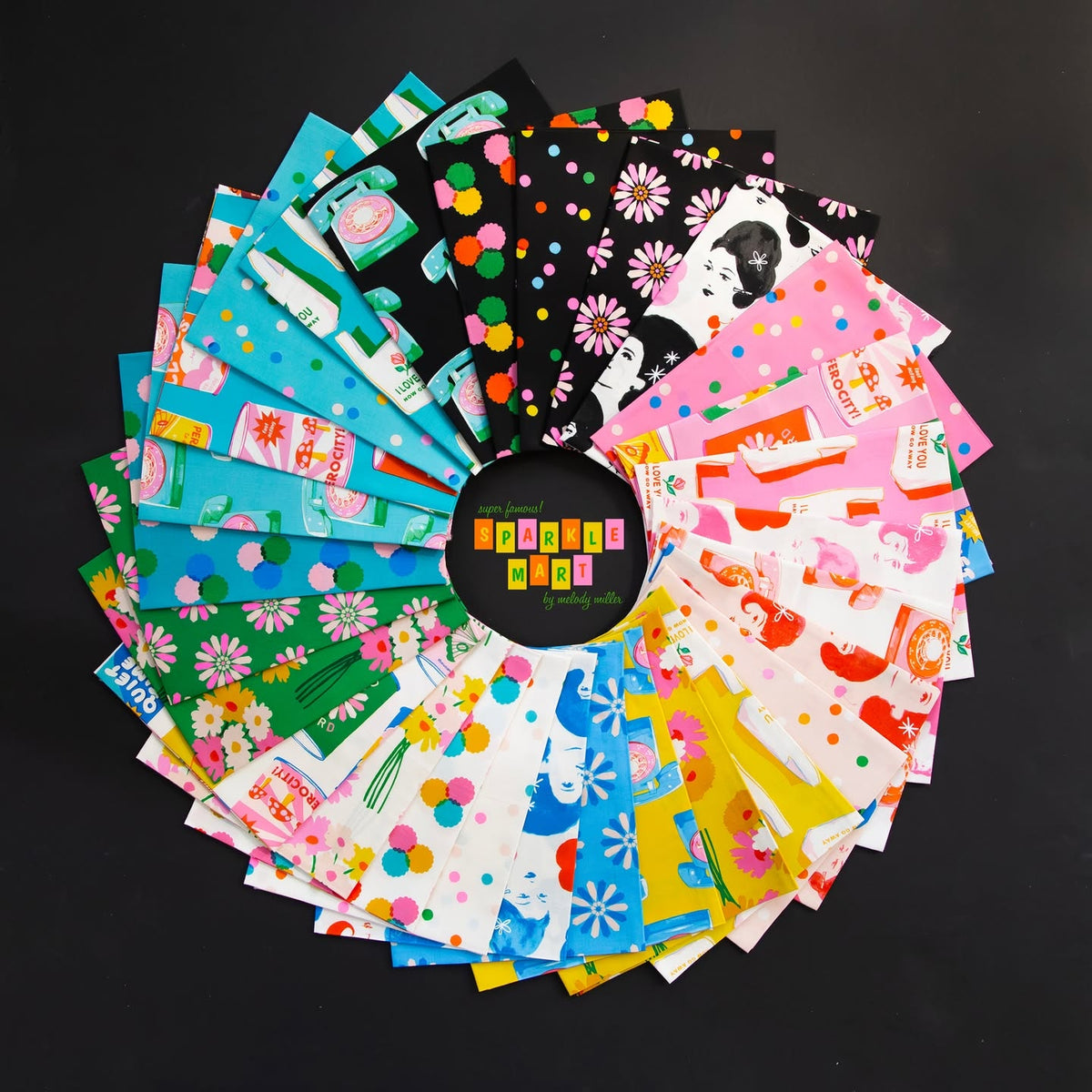 Sparkle Mart Fat Quarter Bundle – Ruby Star Society (Pre-order)