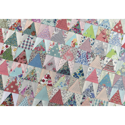 Postcard Project #4 – Not Quite 60° Triangle by Jen Kingwell