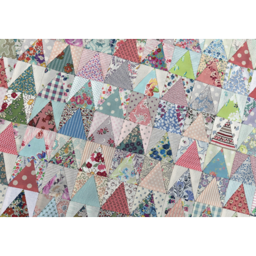 Postcard Project #4 – Not Quite 60° Triangle by Jen Kingwell