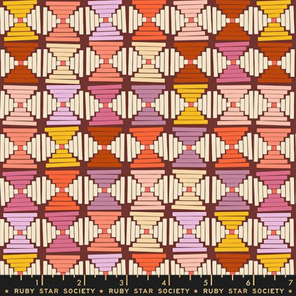 Persimmon – Courthouse Steps – Cranberry – Ruby Star Society (RS1124 14)