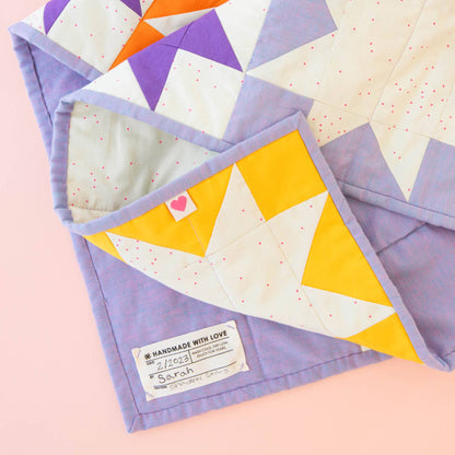 Quilt Handmade with Love- Sew-In Labels by Sarah Hearts (4pk)