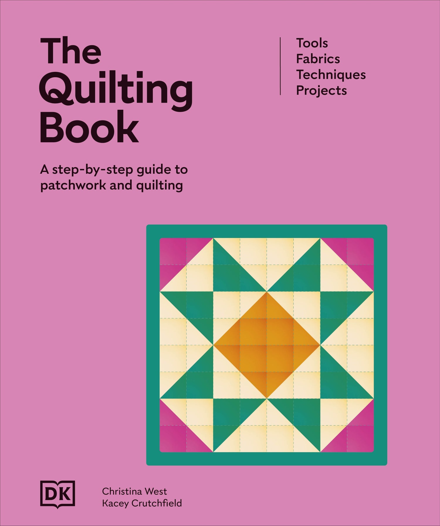 The Quilting Book by DK – hardback cover