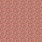 Cinnamon Toast Bright Lite quilting cotton – densely packed multicoloured dots on a coral ground – by Dana Willard for Art Gallery Fabrics