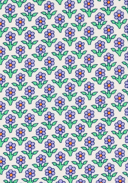 Petit Pan Vanina Cotton Coupon, White (50 x 70cm)