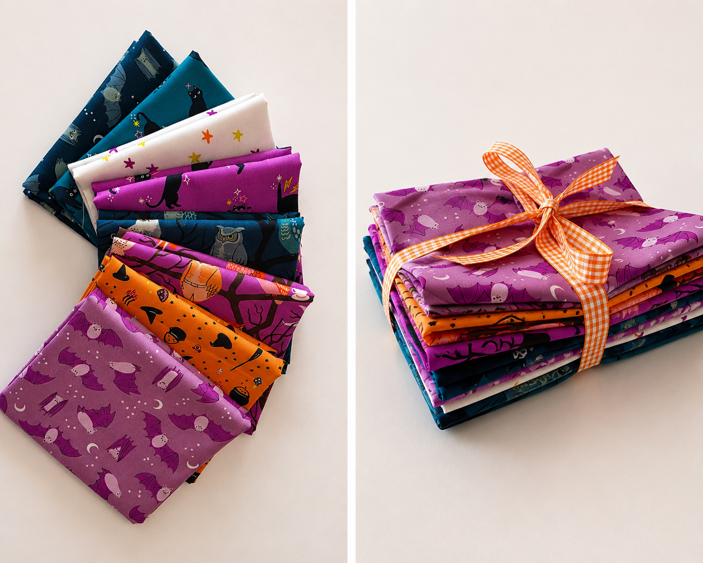 Freaky Familiars Curated 8 Fat Quarter Bundle – Ruby Star Society
