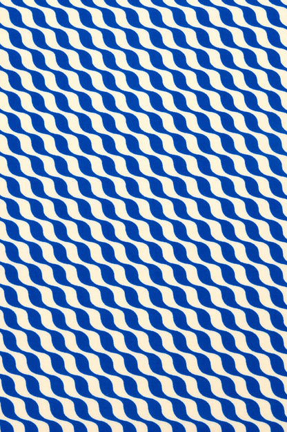 Petit Pan Kifkif Cotton Coupon, Ultramarine (50 x 70cm)