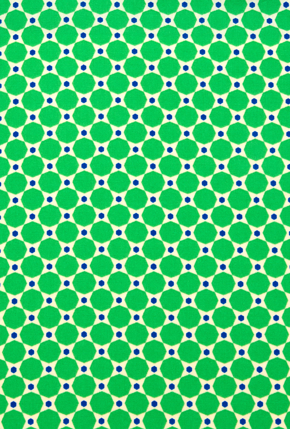 Petit Pan Mimoun Cotton Coupon, Green (50 x 70cm)