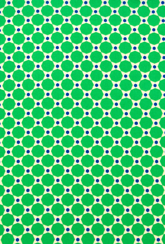Petit Pan Mimoun Cotton Coupon, Green (50 x 70cm)