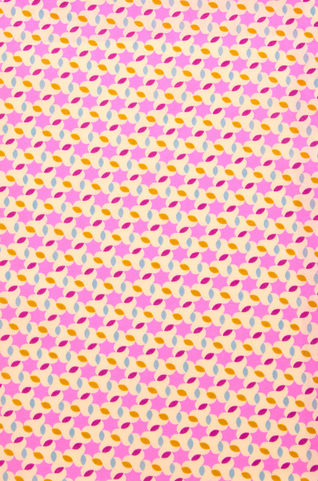 Petit Pan Moussem Cotton Coupon, Pink (50 x 70cm)