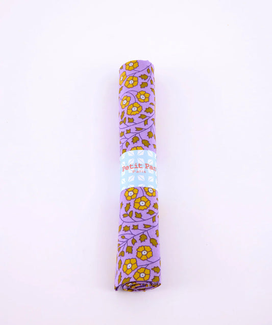 Petit Pan Aziza Cotton Coupon, Lilac (50 x 70cm)
